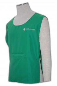 VT023 套頭背心 來版訂做 活動推廣背心 背心款式設計  專營背心公司    草綠色